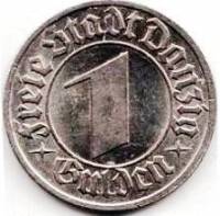(№1932km154) Монета Вольный город Данциг 1932 год 1 Gulden
