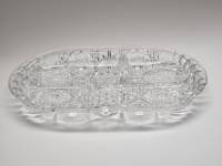 Менажница овал стекло 4 отделения