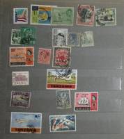 - Набор марок Разные страны 20 шт.  Гашёные .  Θ