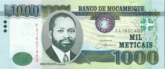 () Банкнота Мозамбик 2006 год 1 000  &quot;&quot;   UNC