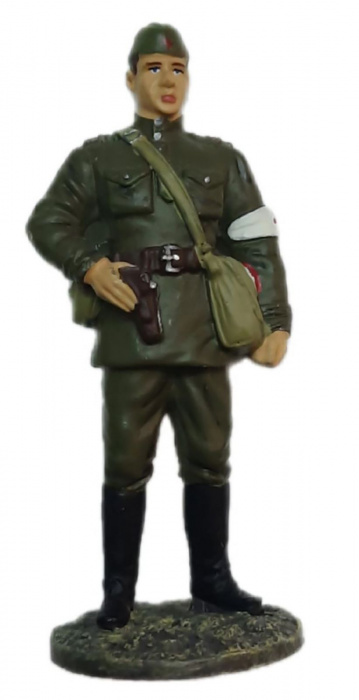Оловянный солдатик &quot;Сержант медицинской службы в полевой форме,1943-1945 гг.&quot;
