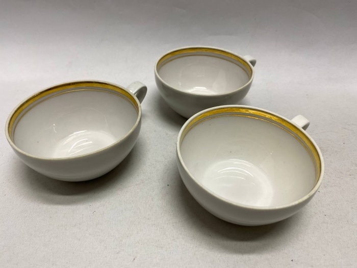 Кружка фарфор Рига, 3 шт СССР