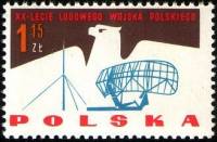 (1963-059) Марка Польша "Радар и антена" , III Θ