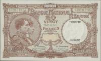 (№1929P-98b.2) Банкнота Бельгия 1929 год "20 Francs"
