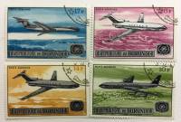 --  Набор марок Бурунди 4 шт.  Гашёные , III Θ