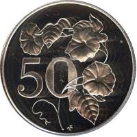 (№1983km73) Монета Каймановы острова 1983 год 50 Cents (Утренняя Слава)