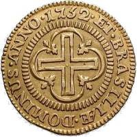 (№1752km182.1) Монета Бразилия 1752 год 2,000 Reacute;is (IOSEPHUS)