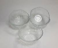 Салатники, стекло СССР 5 шт (Отличное состояние)