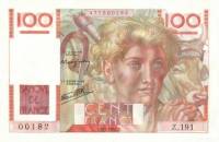 (№1947P-128a.5) Банкнота Франция 1947 год "100 Francs"