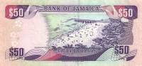 (,) Банкнота Ямайка 2004 год 50 долларов "Самюэль Шарп"   UNC