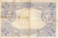 (№1874P-61a.2) Банкнота Франция 1874 год "20 Francs" (Подписи: A)