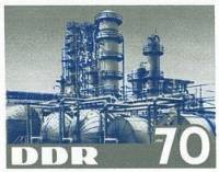 (1963-) Марка Германия (ГДР) ""    Chemistry For Peace And Socialism III Θ
