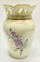 Ваза обливная керамика Сирень 