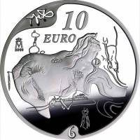 () Монета Испания 2004 год 10 евро ""  Биметалл (Серебро - Ниобиум)  PROOF