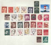 Смесь годов--  Набор марок Германия 30 шт.  Гашёные , II Θ