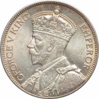 () Монета Южная Родезия 1932 год 2  ""   Биметалл (Серебро - Ниобиум)  UNC