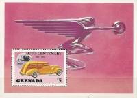 (№1986-170) Блок марок Гренада 1986 год "Паккард 1941", Гашеный