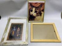 Рама для картин, дерево, пластик, 3 шт