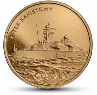 245 Монета Польша 2013 год 2 злотых  Латунь  UNC