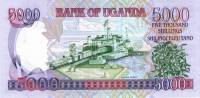 (,) Банкнота Уганда 2005 год 5 000 шиллингов    UNC