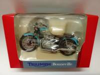 Легендарные мотоциклы модель 1:18 Triumph Bonneville новый в коробке без журнала