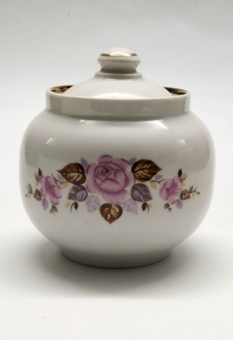 Сахарница фарфор Дулево СССР винтаж 