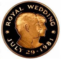 () Монета Остров Джерси 1981 год 2 фунта ""   UNC