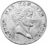 (№1809km37) Монета Нидерланды 1809 год 1 Rijksdaalder (Луи Наполеон)