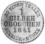 () Монета Германия (Империя) 1841 год 1  ""   Биметалл (Серебро - Ниобиум)  UNC