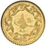 (№1910km764) Монета Турция 1910 год 50 Kuruş