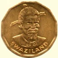 (№1975km21) Монета Свазиленд 1975 год 1 Cent (Ф. А. О.)
