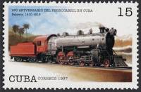 (№4074) Марка Куба 1997 год "Болдуин Тихоокеанская 462 США 19101913", Гашеная