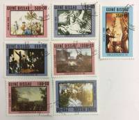 --  Набор марок Гвинея-Бисау 7 шт.  Гашёные , III Θ