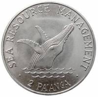 () Монета Тонга 1979 год 2 паанга ""  Биметалл (Серебро - Ниобиум)  UNC