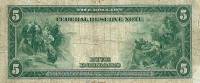 (№1914P-359aG.2) Банкнота США 1914 год "5 Dollars"