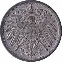 (№1917km26) Монета Германия (Германская Империя) 1917 год 10 Pfennig