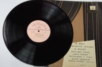 Пластинка виниловая Ф. Лист Три венгерские рапсодии Мелодия 300 мм. (Сост. на фото)