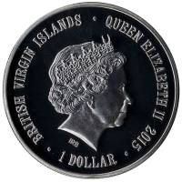() Монета Брит Виргинские острова 2015 год ""   UNC