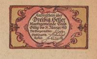 (№1921) Банкнота Австрия 1921 год "30 Heller"