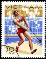 (1978-020) Марка Вьетнам "Метание молота"   Легкая атлетика III Θ