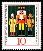 (1967-092) Марка Германия (ГДР) "Щелкунчик"    Народное искусство III Θ