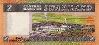  Банкнота Свазиленд 1984 год 2     UNC