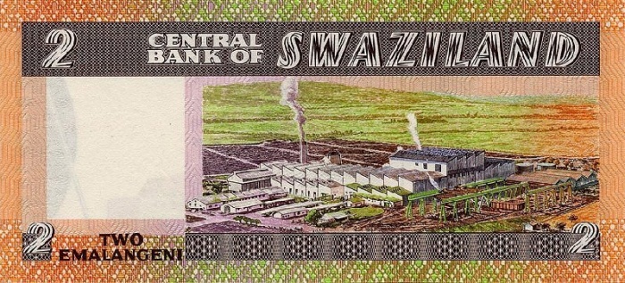  Банкнота Свазиленд 1984 год 2     UNC