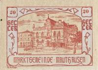 (№1920) Банкнота Австрия 1920 год "20 Heller"