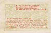 (№1920) Банкнота Австрия 1920 год "20 Heller"