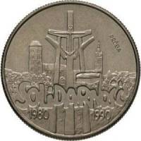 () Монета Польша 1990 год 10000  ""    AU