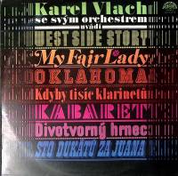 Пластинка виниловая Karel Vlach and his orchestra Kabaret Supraphon 300 мм. Excellent