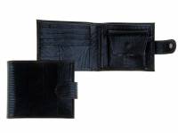 Портмоне женское "Cayman" на кнопке, Натуральная кожа, 1 отделение + отдел для мелочи  для визтиток,