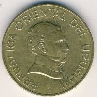 () Монета Уругвай 1998 год 2  ""   Бронза  UNC