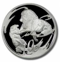 (№2000km235) Монета Южная Африка 2000 год 10 Cents (Дикой Природы - Хищник - Львы)